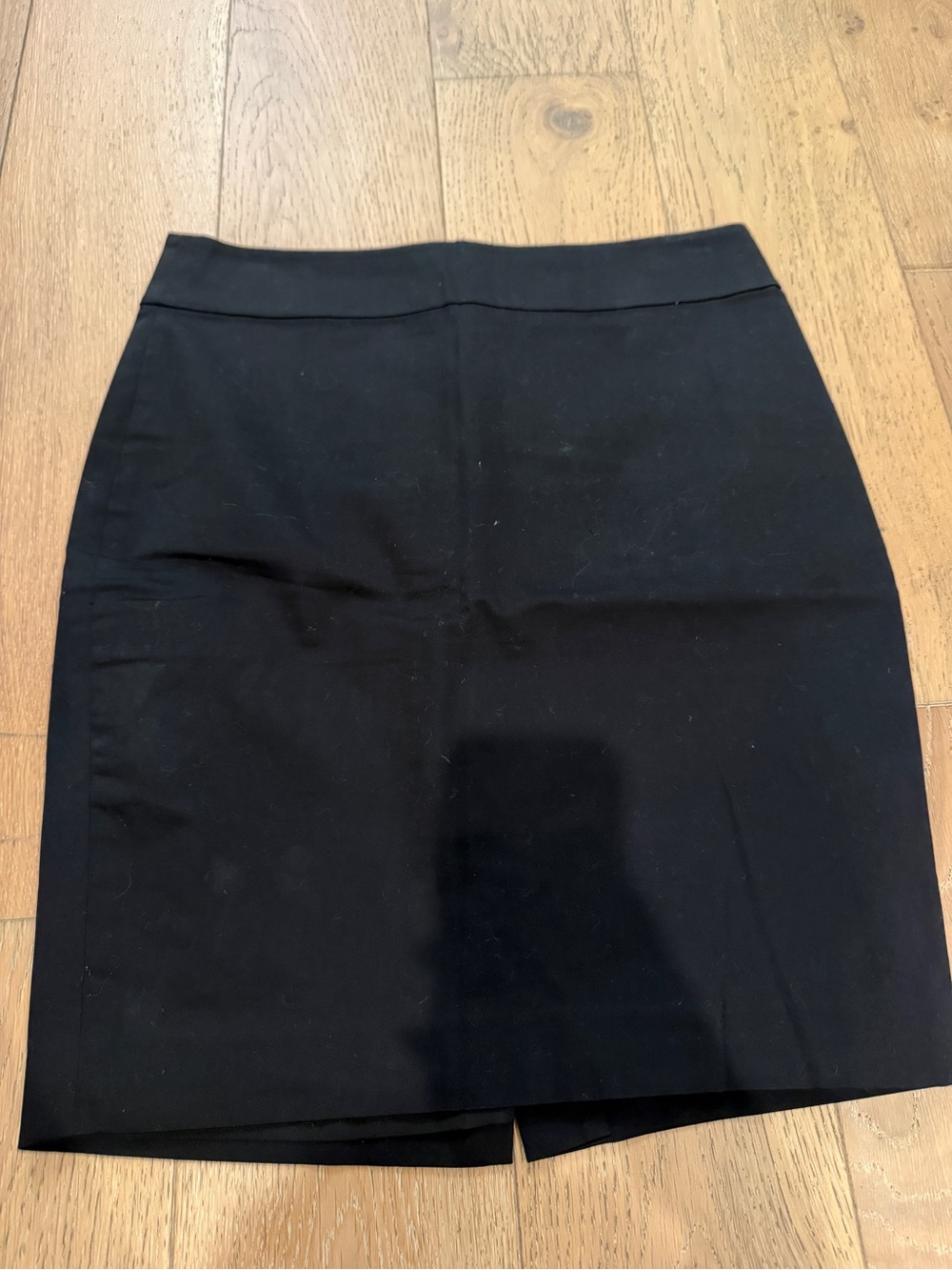 Black Straight Pencil Skirt Petite